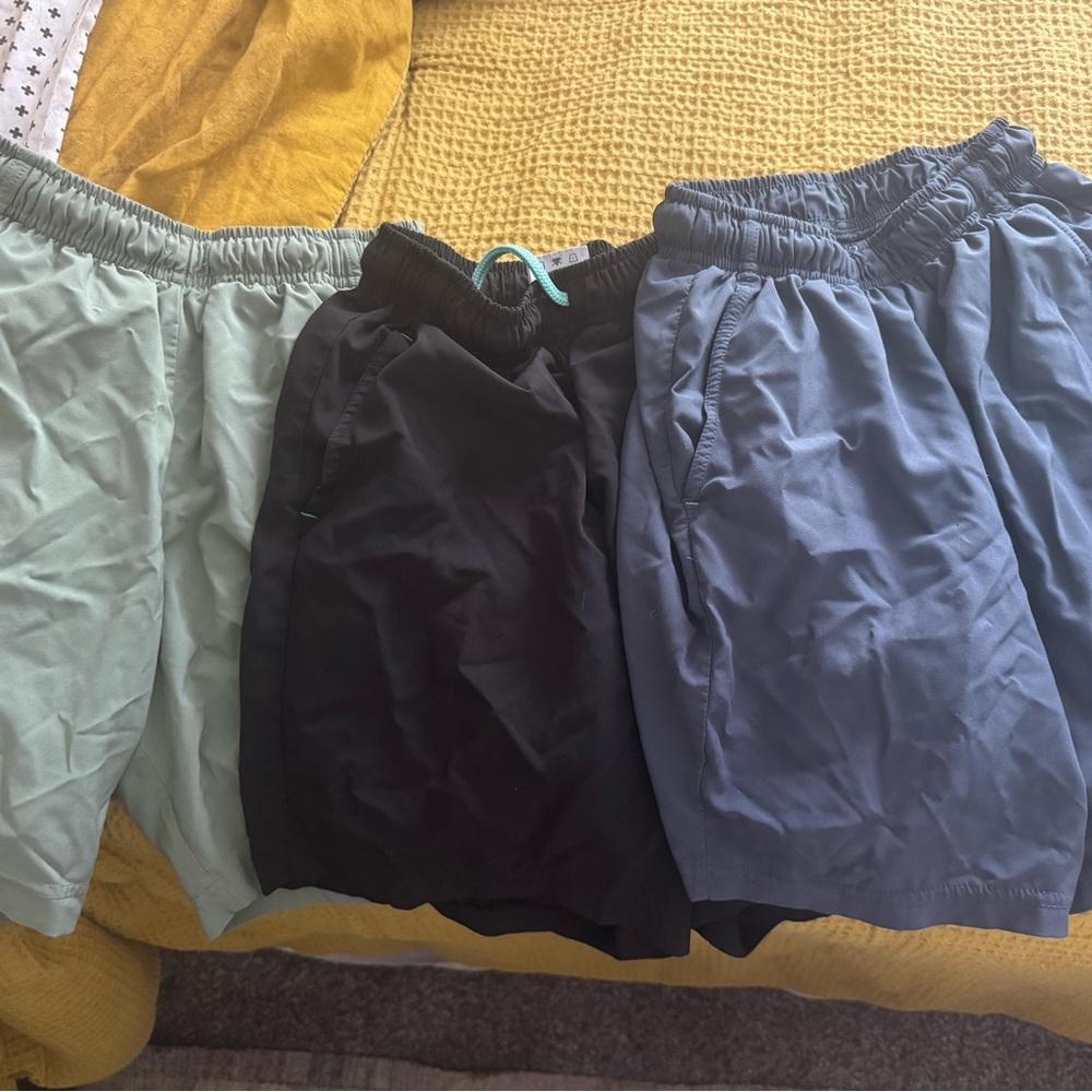 Free Fly Apparel Kids Shorts - Mint, Black, Blue
